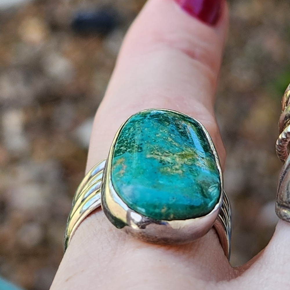 Stunning turquoise ring - Picture 3 of 16